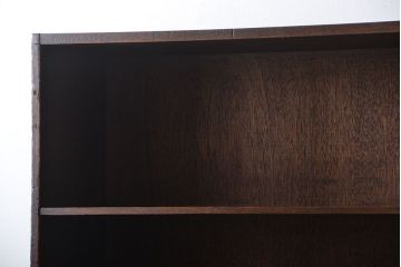 レトロ家具　昭和レトロ　古い学校の大きな収納棚(2)