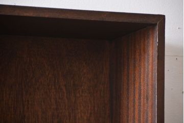 レトロ家具　昭和レトロ　古い学校の大きな収納棚(2)