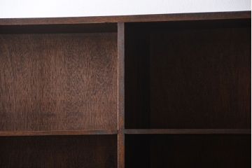 レトロ家具　昭和レトロ　古い学校の大きな収納棚(2)