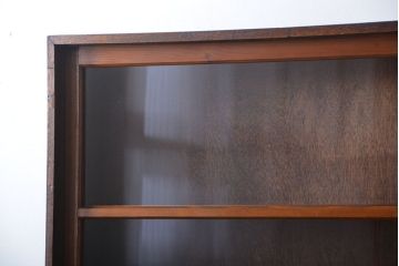 レトロ家具　昭和レトロ　古い学校の大きなアンティーク収納棚