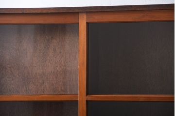 レトロ家具　昭和レトロ　古い学校の大きなアンティーク収納棚