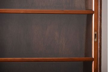 レトロ家具　昭和レトロ　古い学校の大きなアンティーク収納棚