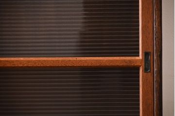 レトロ家具　昭和レトロ　古い学校の大きなアンティーク収納棚