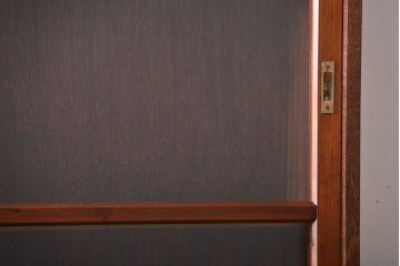 レトロ家具　昭和レトロ　古い学校の大きな収納棚(4)