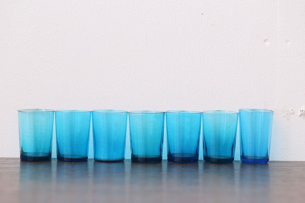 アンティーク雑貨　フランスアンティーク　リキュールグラスセット