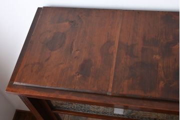 アンティーク家具　大正ロマン　お洒落なアンティーク収納棚