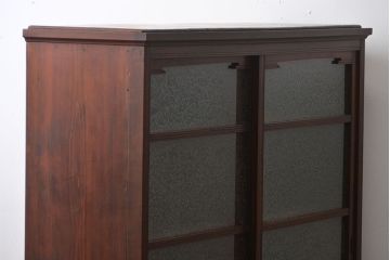 アンティーク家具　大正ロマン　お洒落なアンティーク収納棚