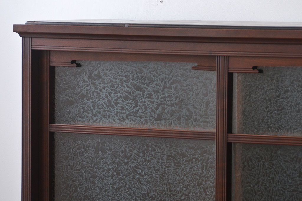 アンティーク家具　大正ロマン　お洒落なアンティーク収納棚