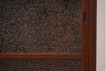 アンティーク家具　大正ロマン　お洒落なアンティーク収納棚