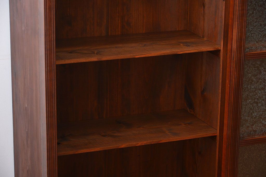 アンティーク家具　大正ロマン　お洒落なアンティーク収納棚