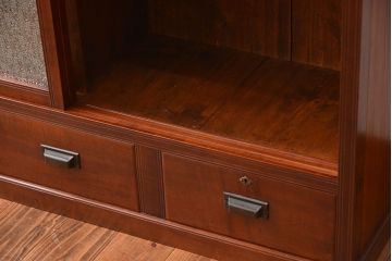 アンティーク家具　大正ロマン　お洒落なアンティーク収納棚