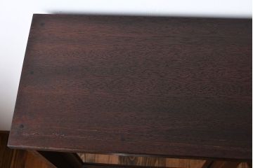 レトロ家具　昭和レトロ　引き出し2杯付き収納棚