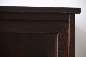 レトロ家具　昭和レトロ　引き出し2杯付き収納棚