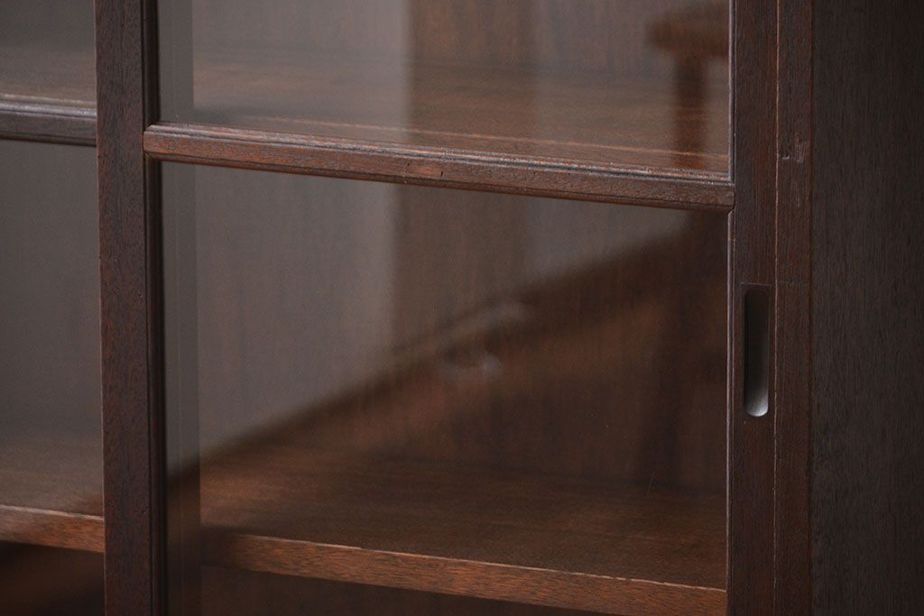 レトロ家具　昭和レトロ　引き出し2杯付き収納棚