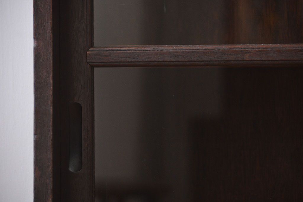 レトロ家具　昭和レトロ　引き出し2杯付き収納棚