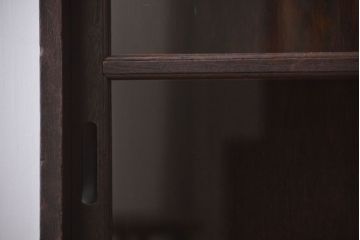 レトロ家具　昭和レトロ　引き出し2杯付き収納棚