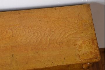 レトロ家具　昭和レトロ　ナラ材の本箱