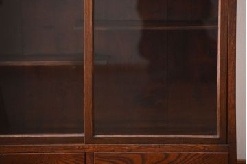 アンティーク家具　古民具・骨董　前面欅材の茶箪笥