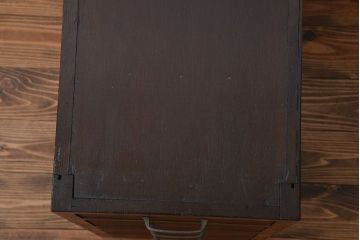 レトロ家具　昭和レトロ　シンプルで使いやすい4杯引き出し(2)