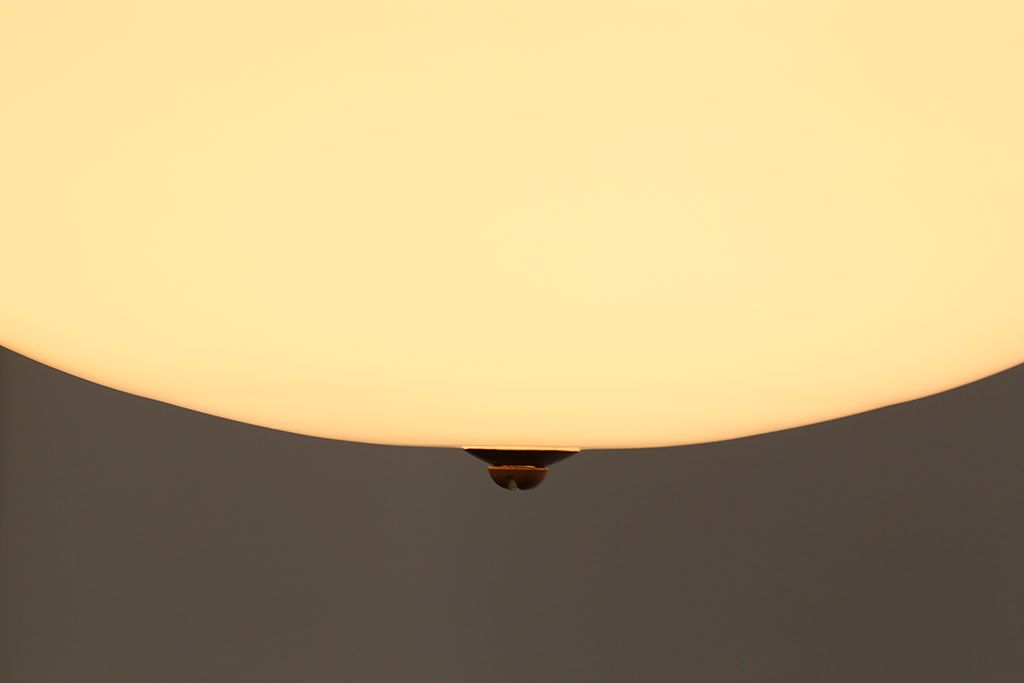 アンティーク　レトロで可愛いガラス天井照明(1)