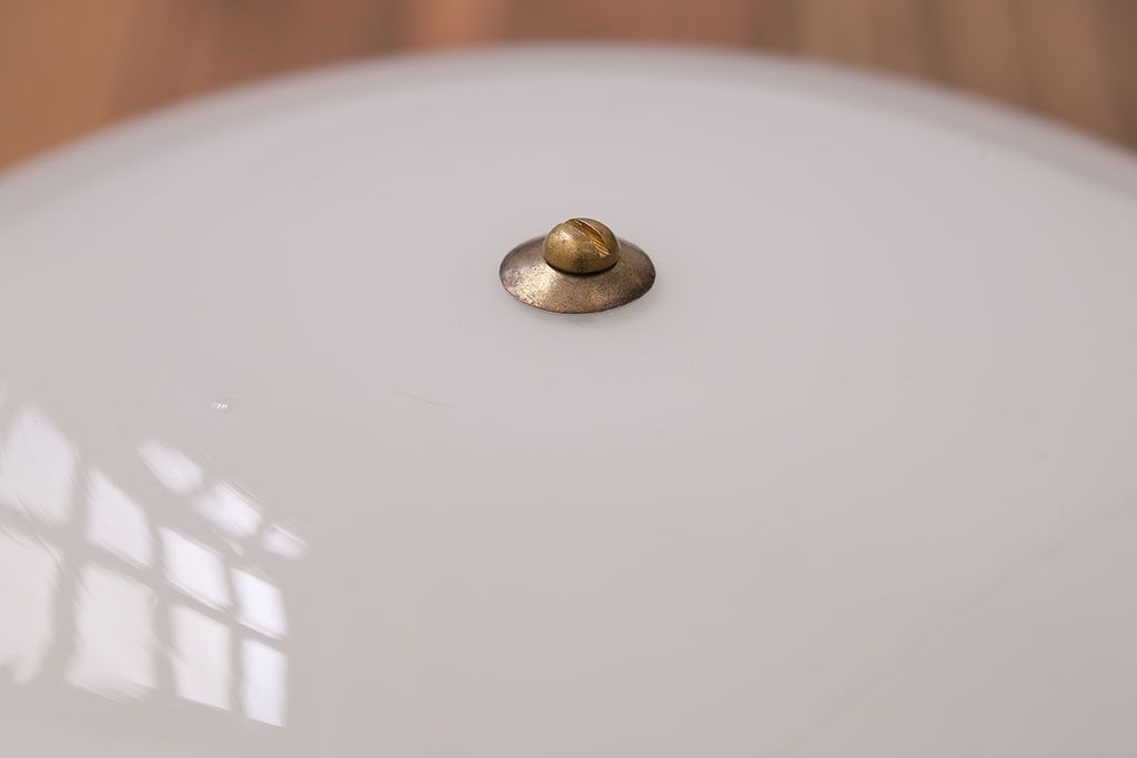 アンティーク　レトロで可愛いガラス天井照明(1)