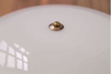 アンティーク　レトロで可愛いガラス天井照明(1)