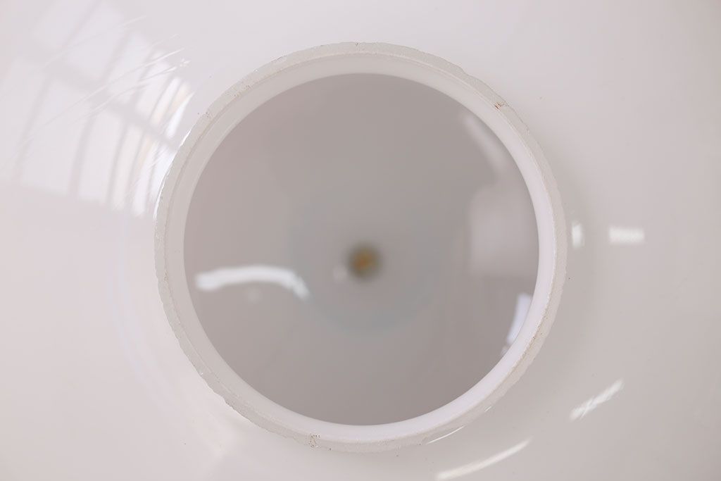 アンティーク　レトロで可愛いガラス天井照明(1)