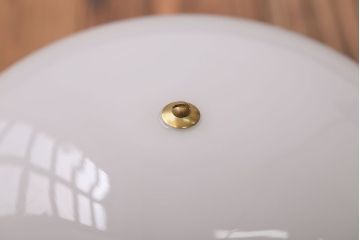 アンティーク　レトロで可愛いガラス天井照明(2)