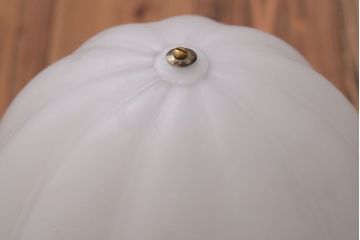 アンティーク　レトロフォルムのガラス天井照明