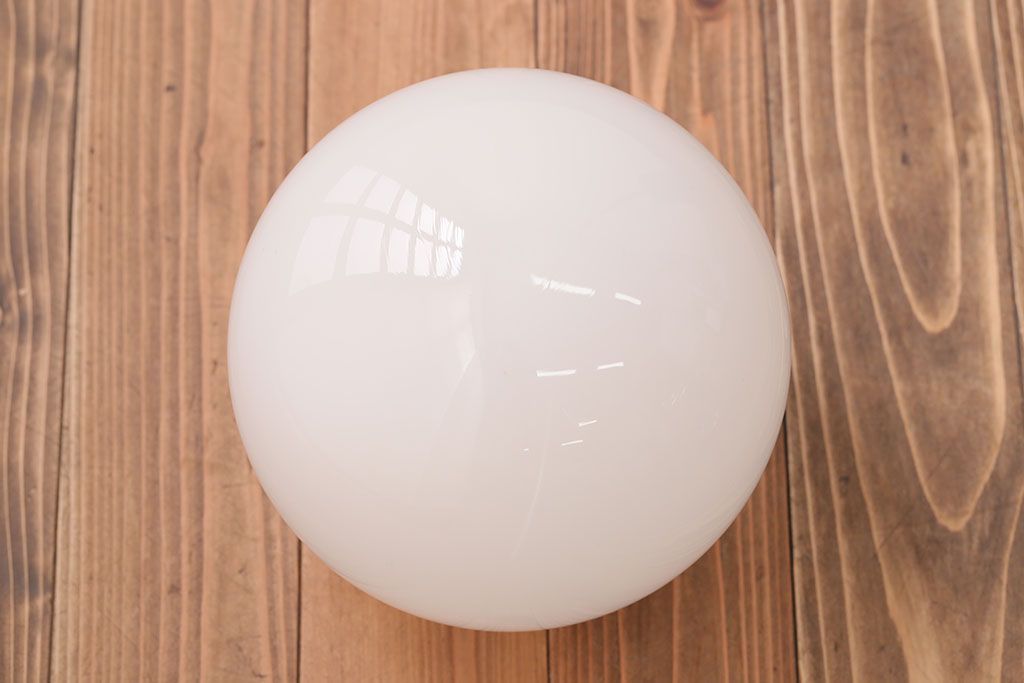 アンティーク　レトロな球型ガラス天井照明