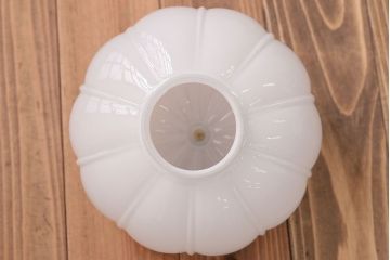 アンティーク　レトロなフォルムのガラス天井照明(2)