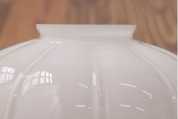 アンティーク　レトロなフォルムのガラス天井照明(2)