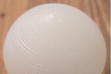 アンティーク　お洒落なフォルムのガラス天井照明