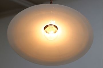 昭和レトロ　平笠天井照明(1)