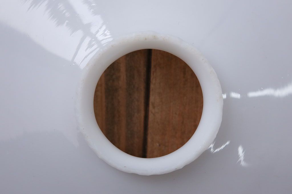 昭和レトロ　平笠天井照明(1)