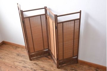  古民具・骨董　和風な衝立て(パーテーション)