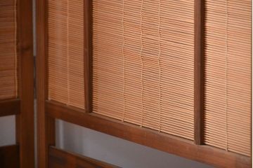  古民具・骨董　和風な衝立て(パーテーション)