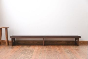 レトロ家具　昭和レトロ　折り畳み式アンティーク裁ち板(飾り台)
