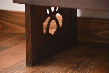 レトロ家具　昭和レトロ　折り畳み式アンティーク裁ち板(飾り台)