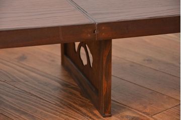 レトロ家具　昭和レトロ　折り畳み式アンティーク裁ち板(飾り台)