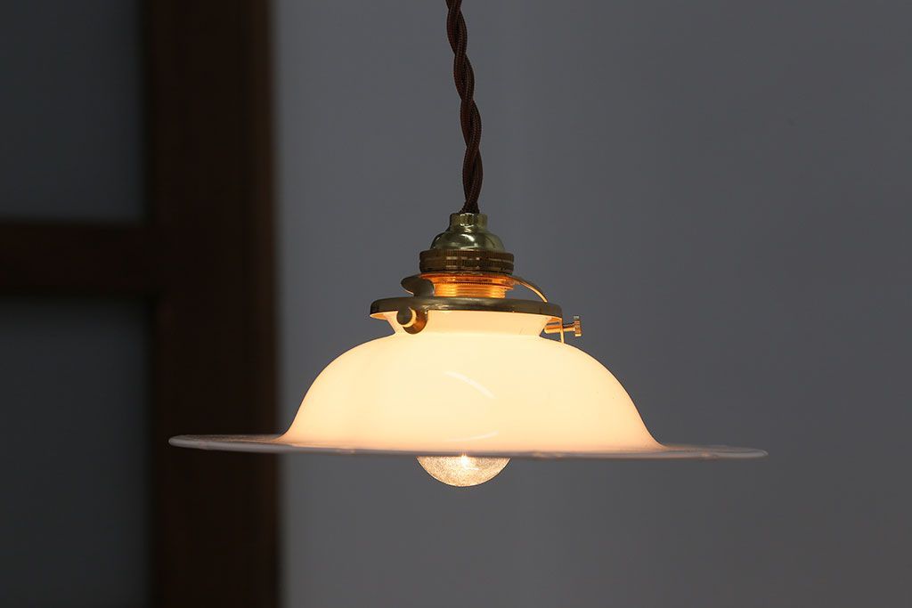 昭和レトロ　お洒落でかわいい電笠