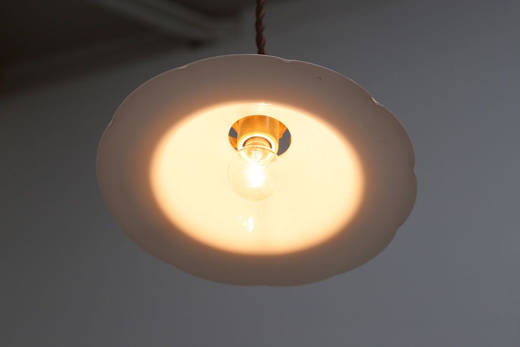 昭和レトロ　お洒落でかわいい電笠