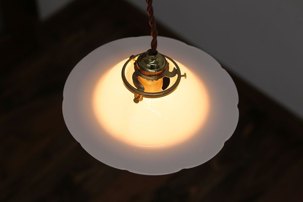 昭和レトロ　お洒落でかわいい電笠