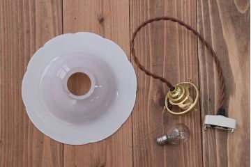 昭和レトロ　お洒落でかわいい電笠