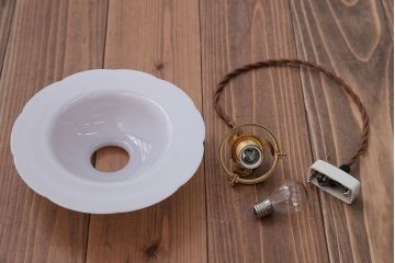 昭和レトロ　お洒落でかわいい電笠