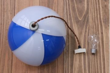 昭和レトロ　カラフルで可愛いペンダントライト