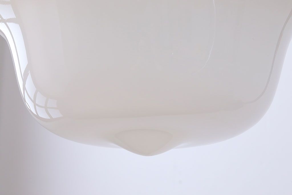 昭和レトロ　大きなかわいいガラス天井照明