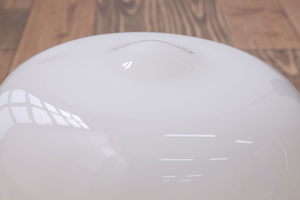 昭和レトロ　大きなかわいいガラス天井照明