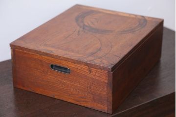 アンティーク雑貨　アンティーク　収納BOXにぴったりのお洒落な木箱