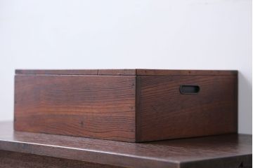 アンティーク雑貨　アンティーク　収納BOXにぴったりのお洒落な木箱
